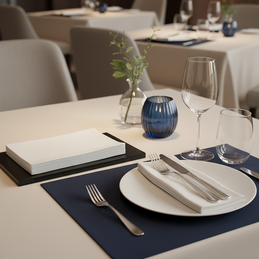 SILQUE premium dinner napkins