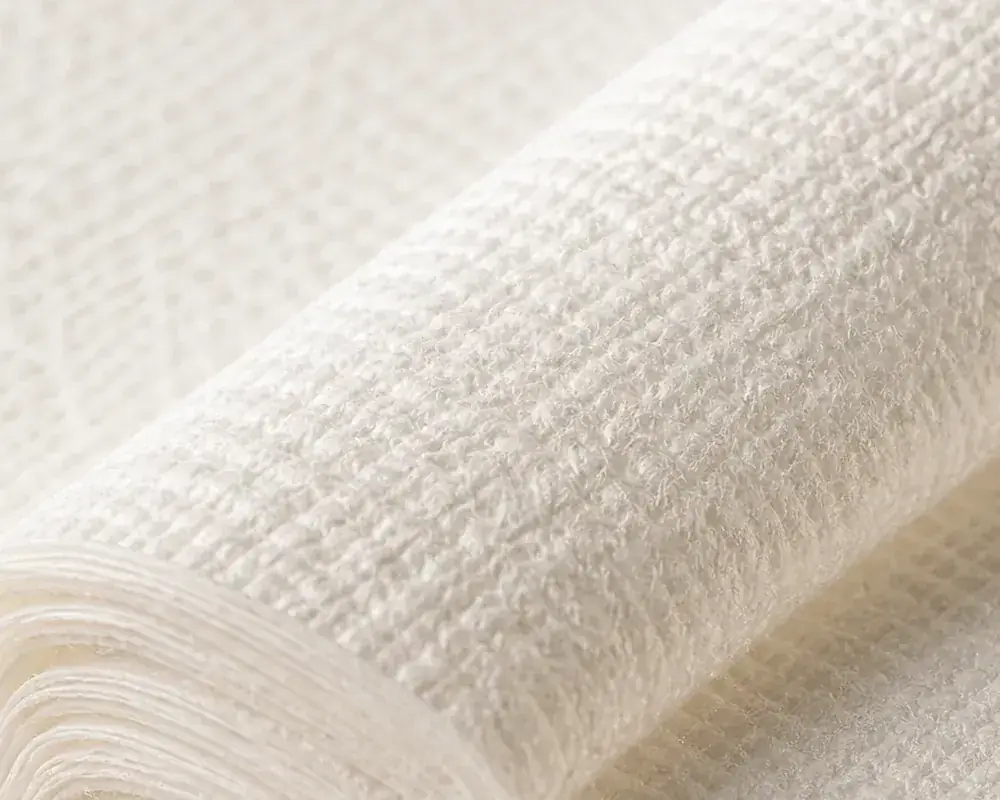 Custom printed airlaid napkin material for premium hospitality branding